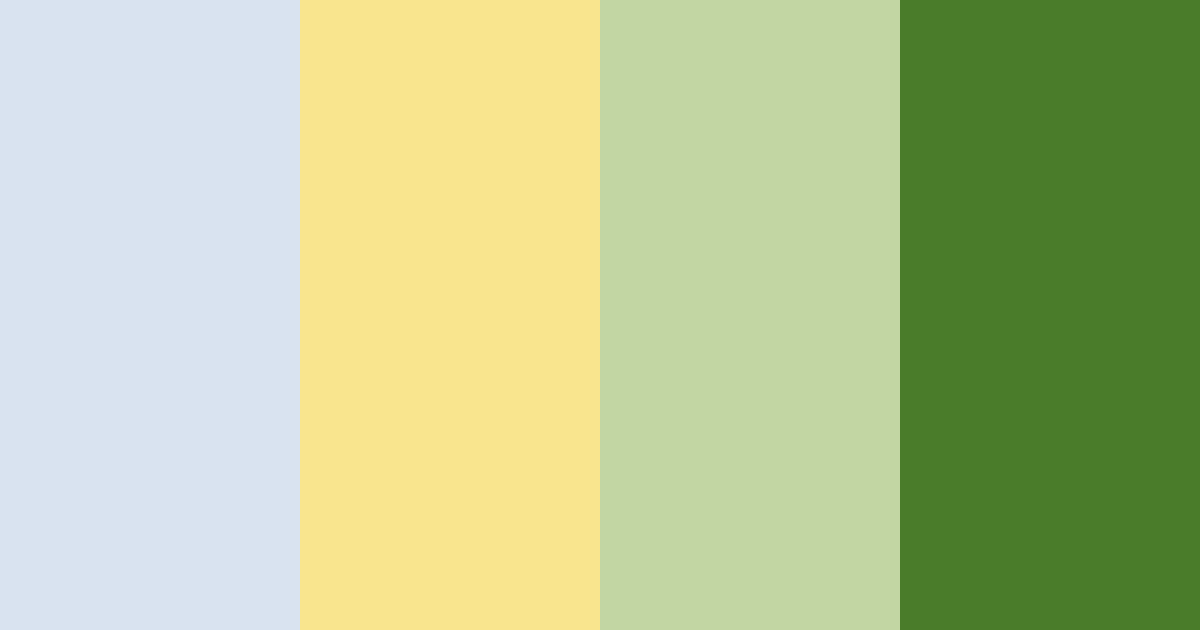 Download tranquil harvest color palette PNG image (landscape)