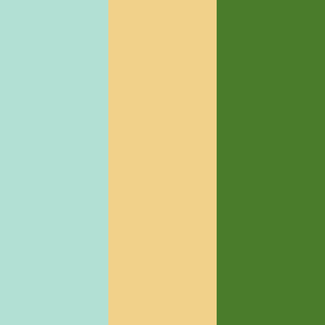 Download serene meadow gold color palette PNG image (square)