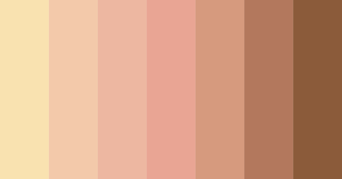 Download light tan color palette PNG image (landscape)