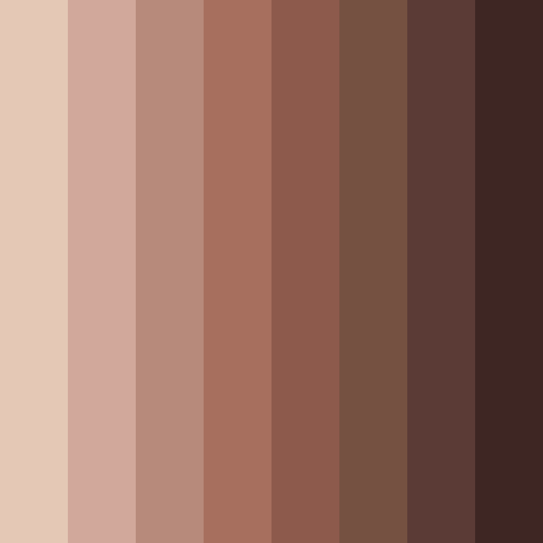 Download earthy whisper color palette PNG image (square)