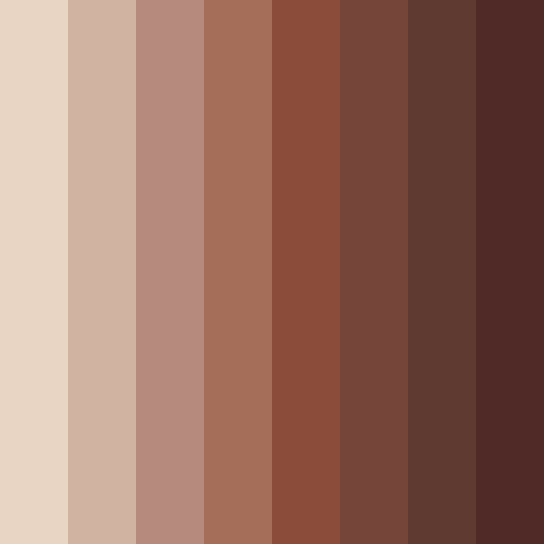 Download whispering earthtones color palette PNG image (square)