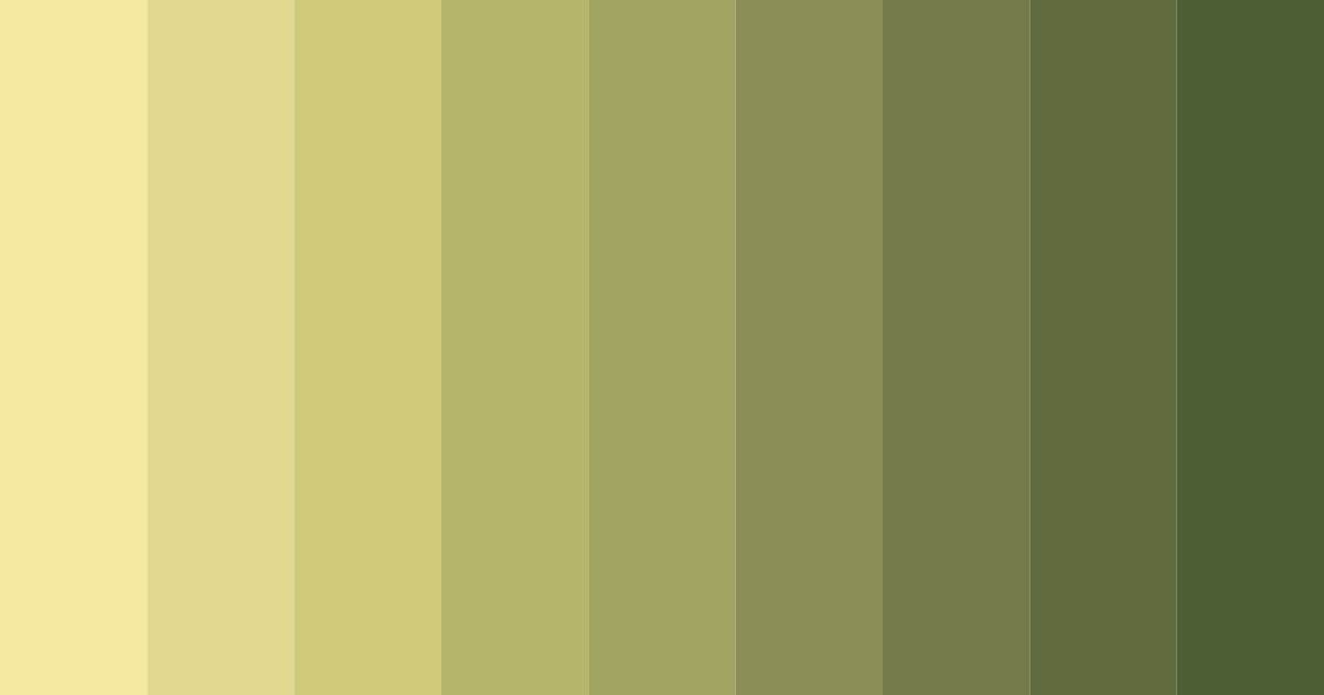 Download sunlit meadow color palette PNG image (landscape)