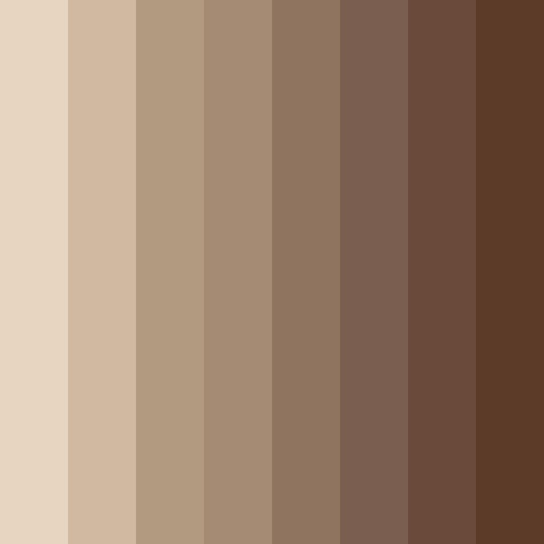 Download whispering earthtones color palette PNG image (square)