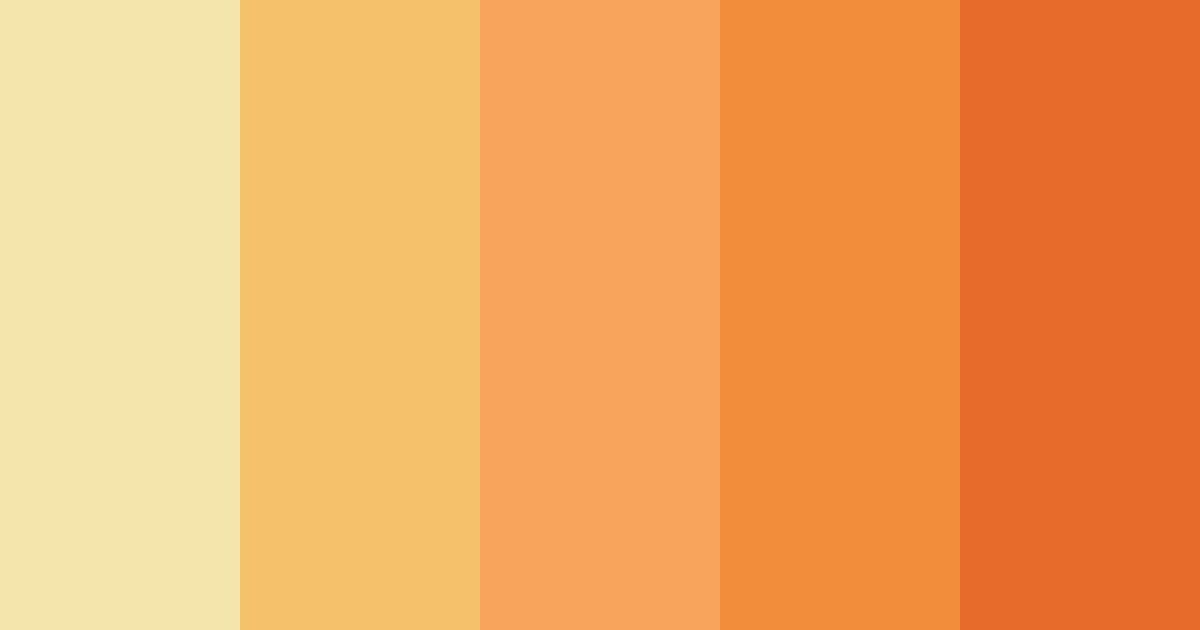 Download primavera dorada color palette PNG image (landscape)