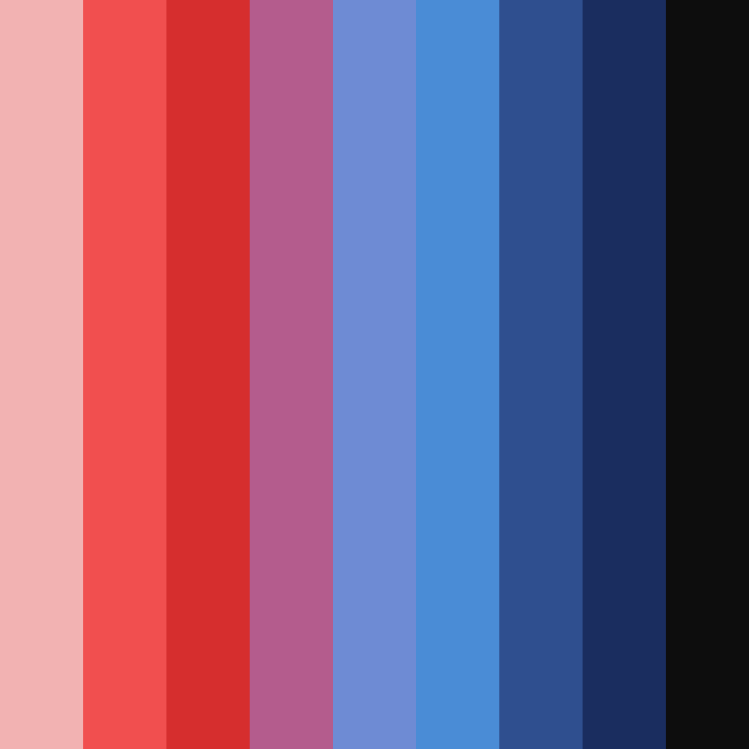 Download crimson twilight color palette PNG image (square)