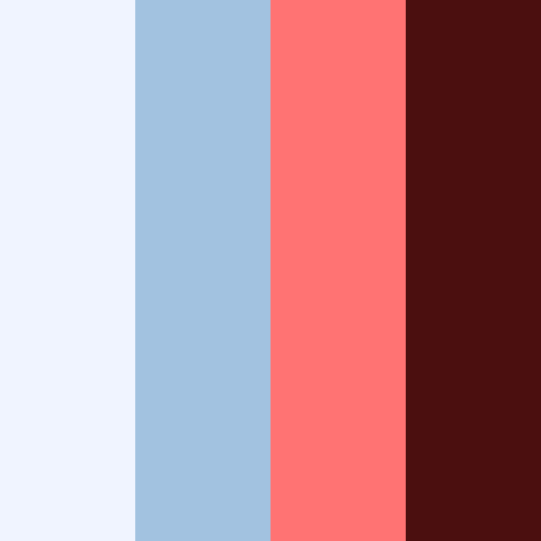 Download black blue red fusion color palette PNG image (square)