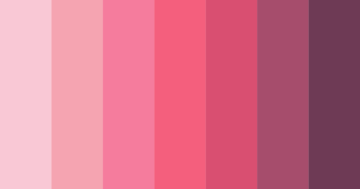 Download pink zara color palette PNG image (landscape)