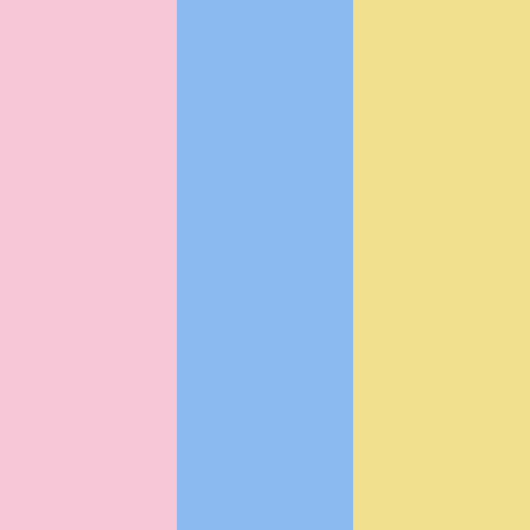 Download cotton candy sunrise color palette PNG image (square)