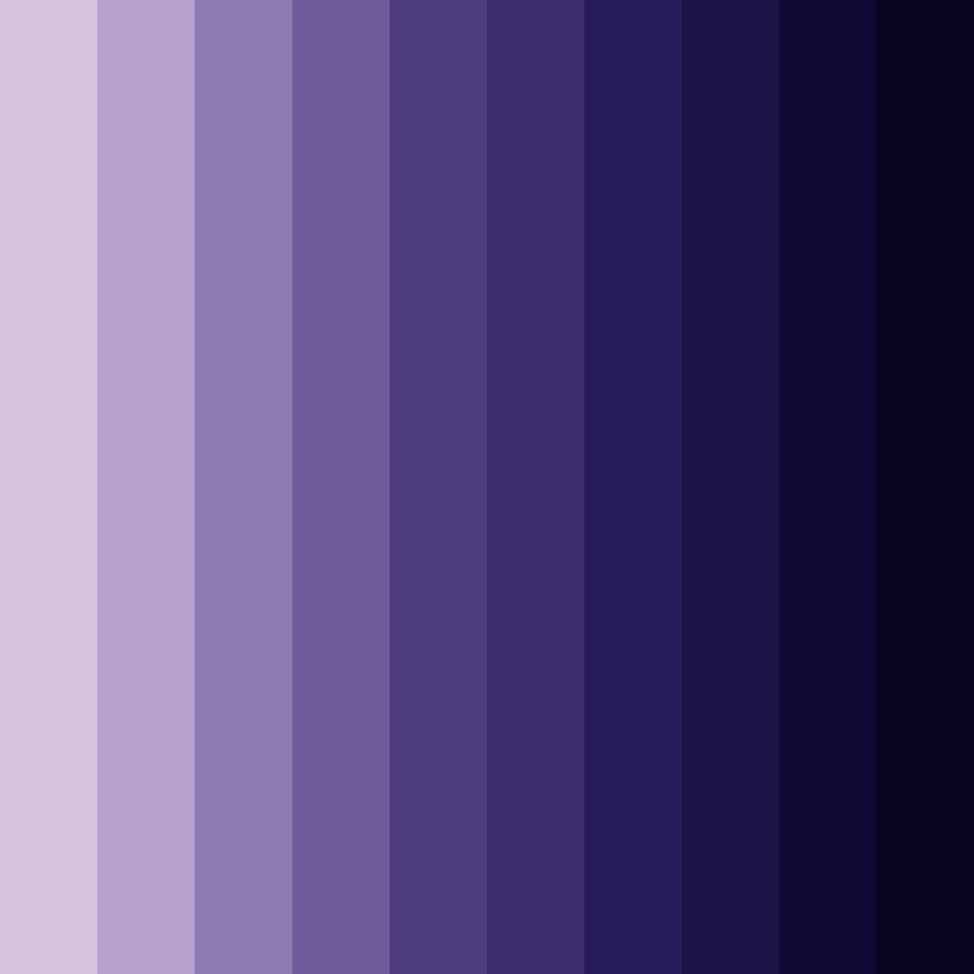 Download majestic nocturne color palette PNG image (square)