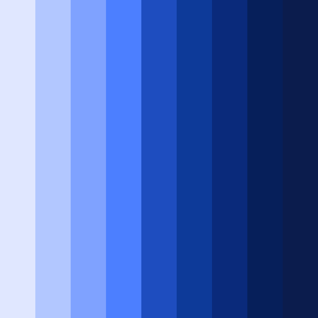 Download majestic twilight color palette PNG image (square)
