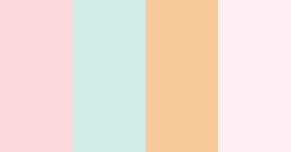 Download pastel daydream color palette PNG image (landscape)