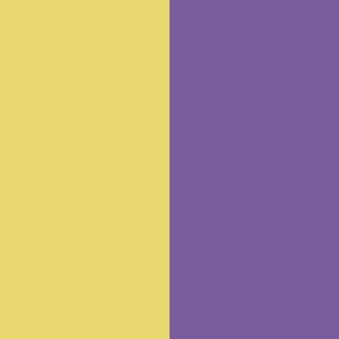 Download mustard lavender color palette PNG image (square)