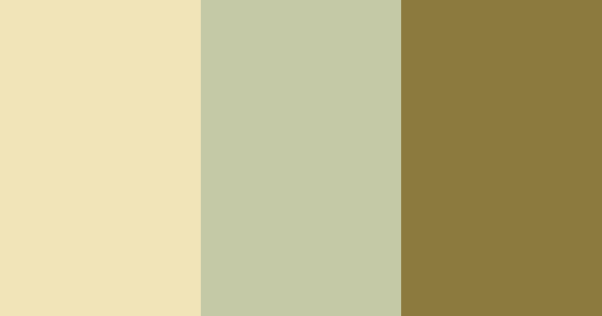 Download golden green dream color palette PNG image (landscape)