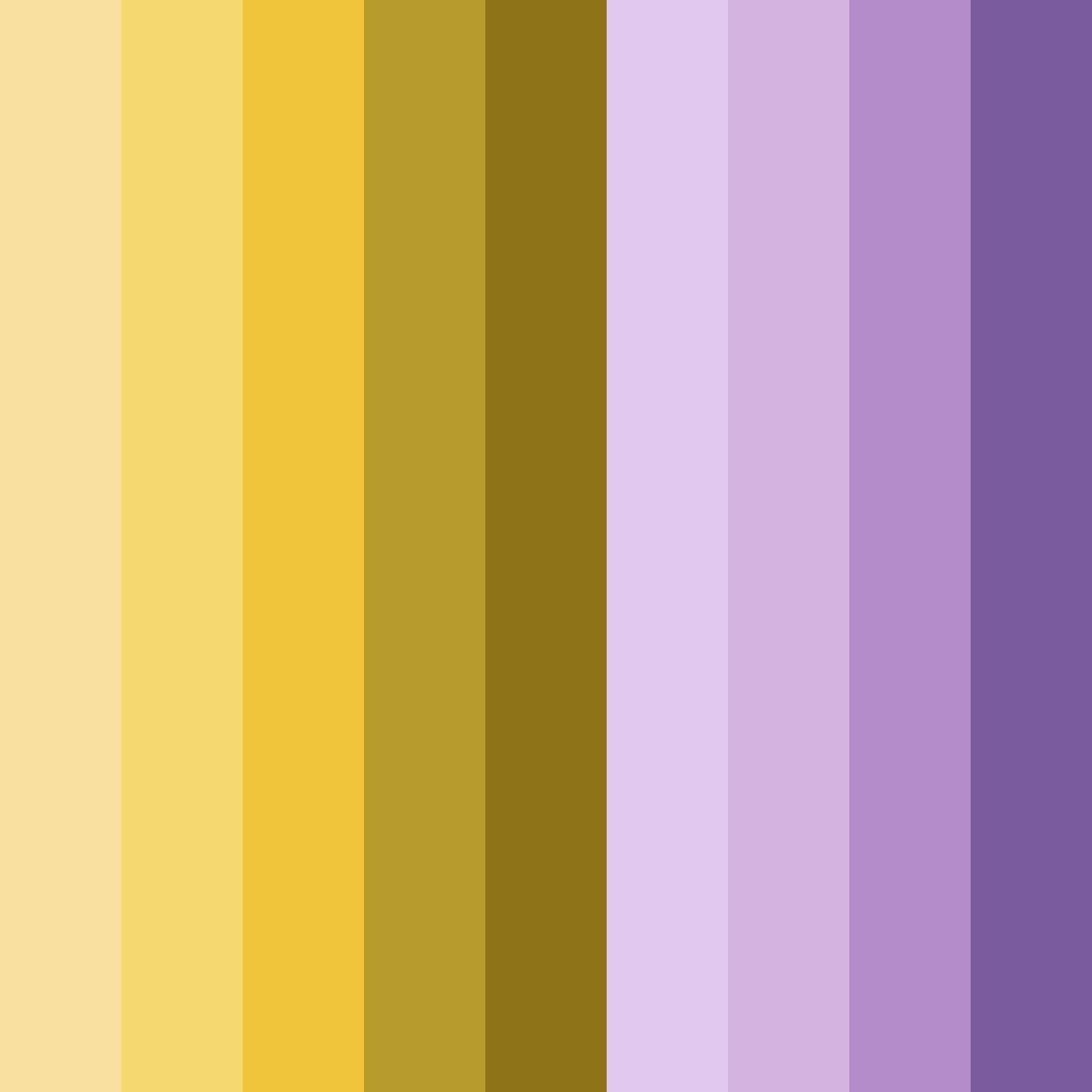 Download mustard and plum color palette PNG image (square)