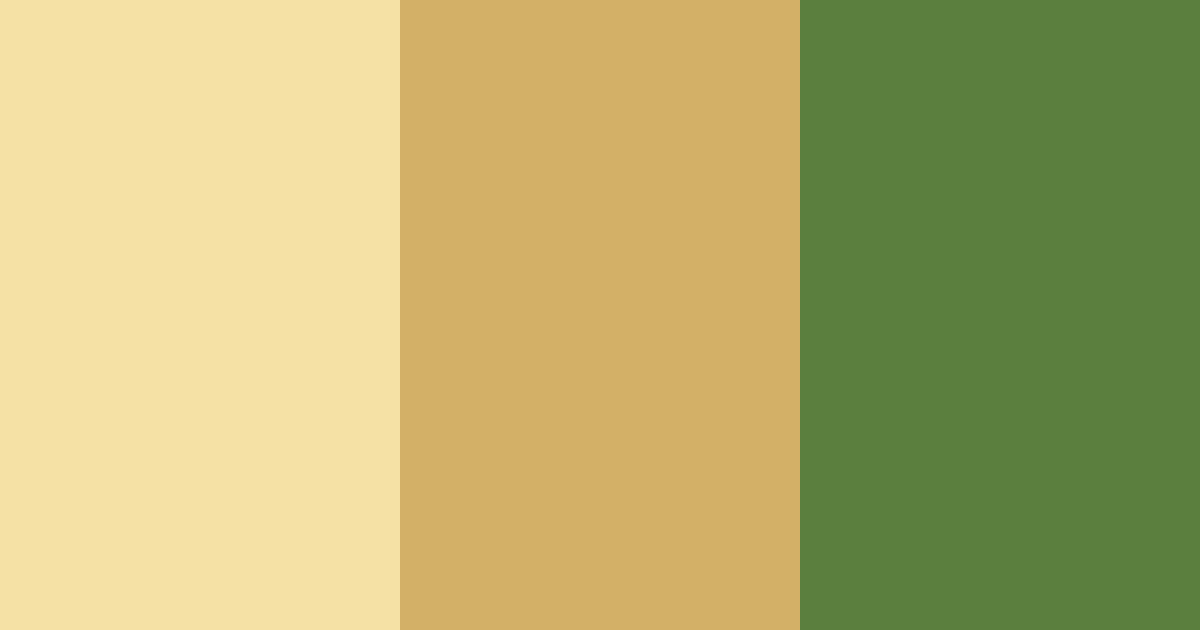 Download golden meadow whisper color palette PNG image (landscape)