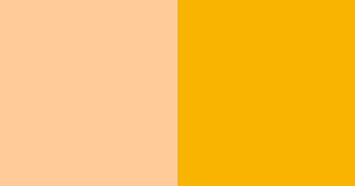 Download peach saffron color palette PNG image (landscape)
