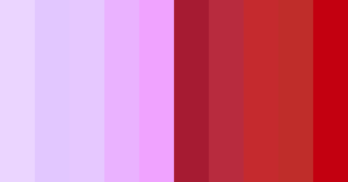 Download cotton candy sunset color palette PNG image (landscape)