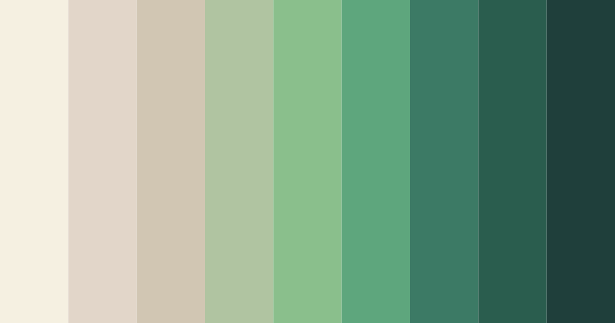 Download earthy serenity color palette PNG image (landscape)