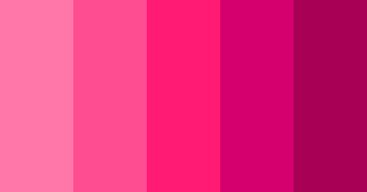 Download electric blossom color palette PNG image (landscape)