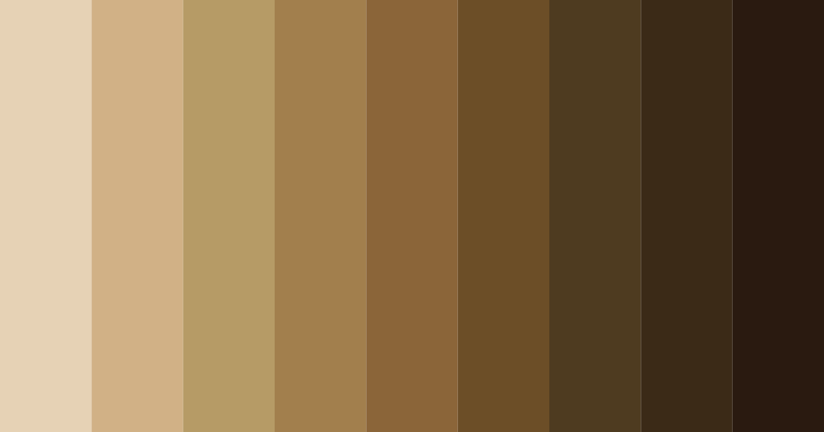 Download brown apache color palette PNG image (landscape)