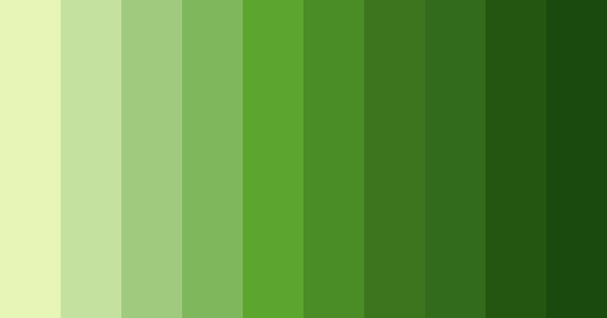 Download lime haven color palette PNG image (landscape)