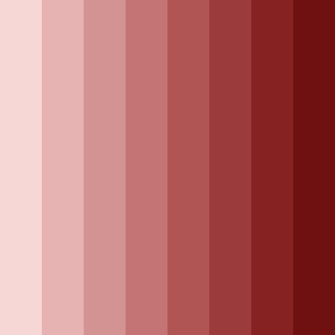 Download warm red color palette PNG image (square)