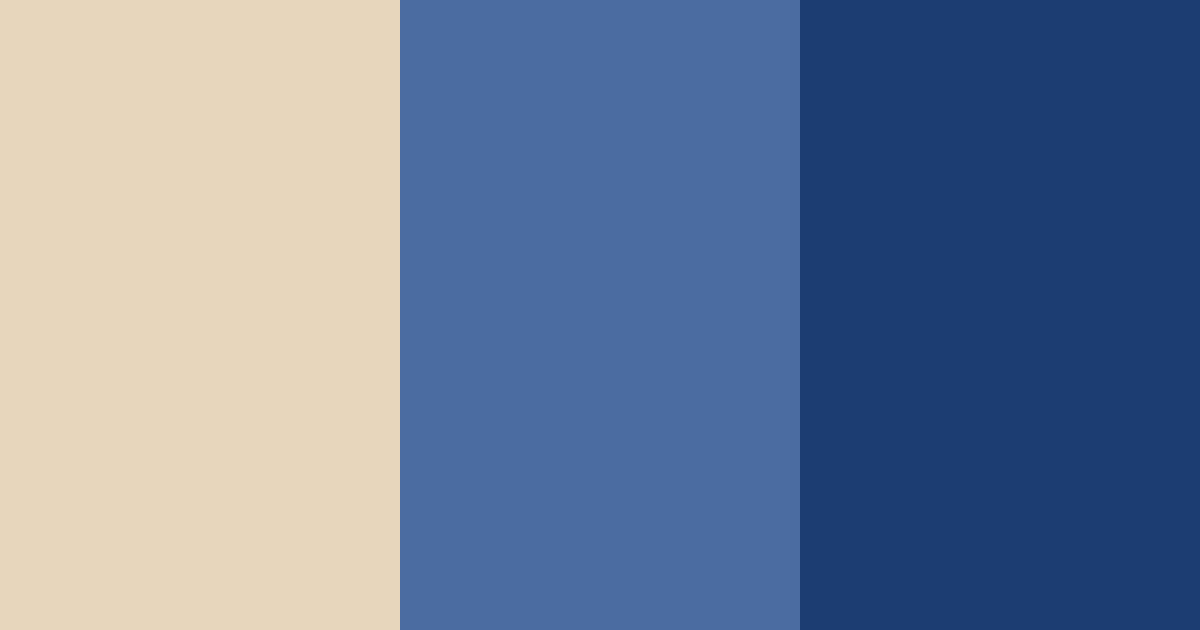 Download creamy blue night color palette PNG image (landscape)