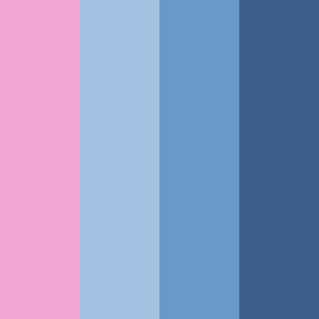 Download blue pink dream color palette PNG image (square)