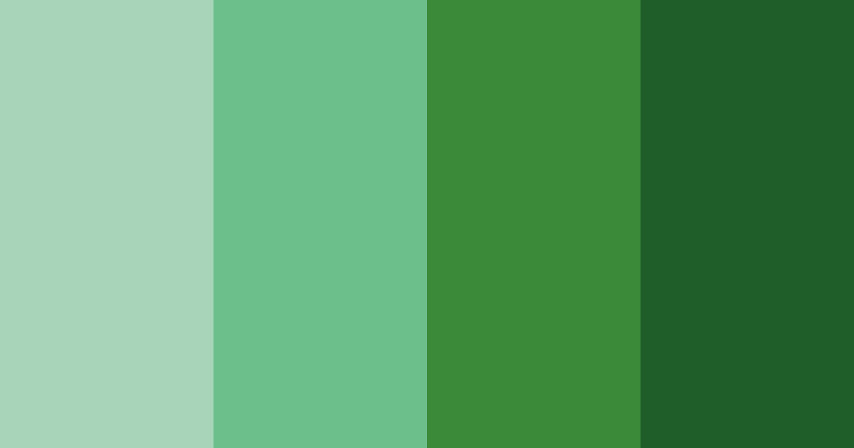Download emerald canopy color palette PNG image (landscape)