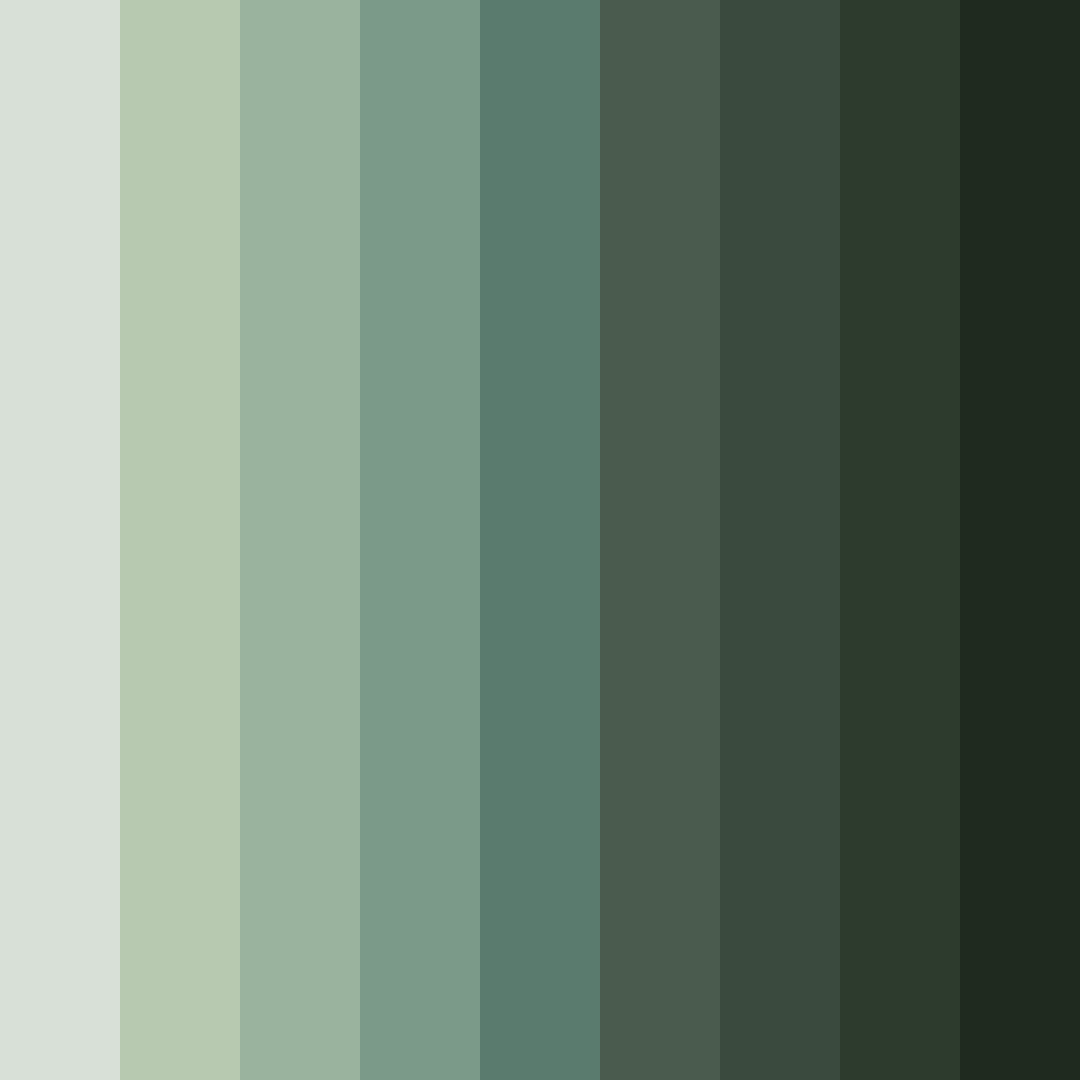 Download sage and earthy brown color palette PNG image (square)