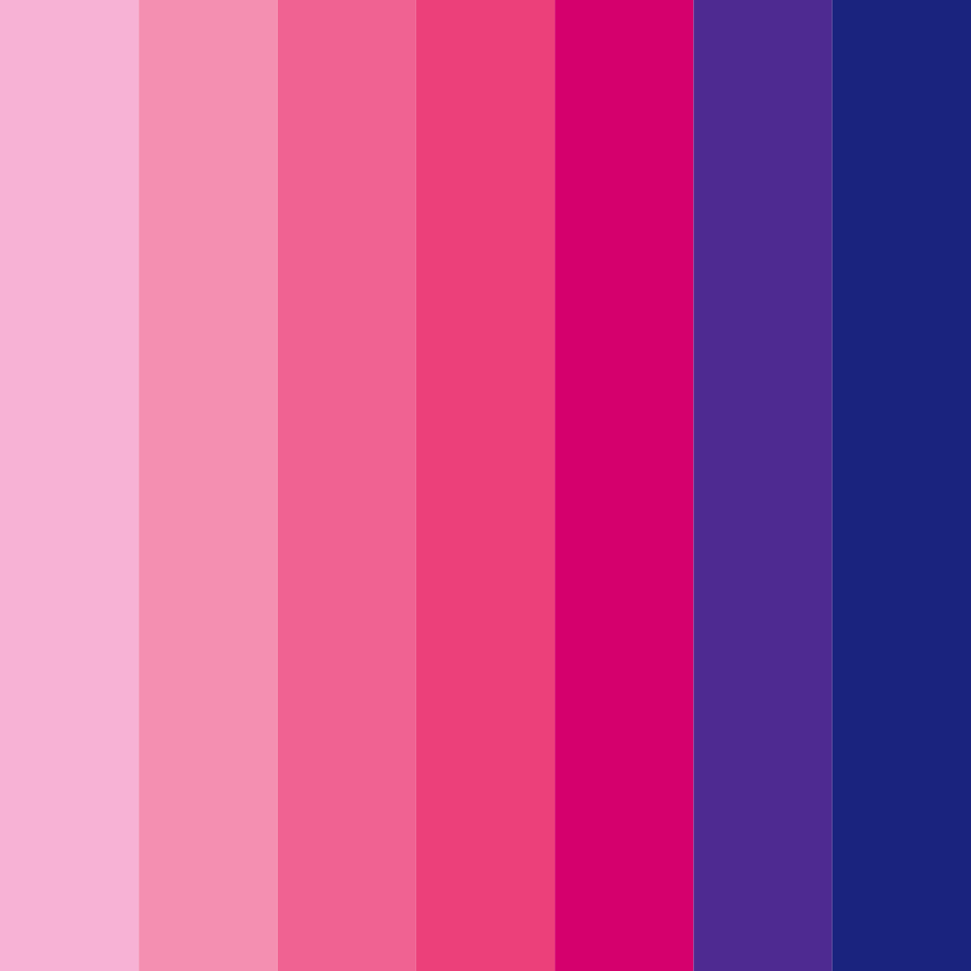 Download electric twilight color palette PNG image (square)