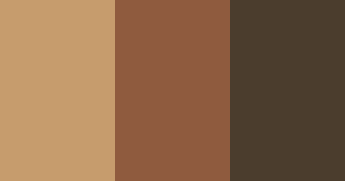 Download brown earth color palette PNG image (landscape)