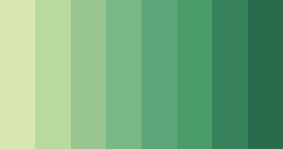 Download emerald enchantment color palette PNG image (landscape)