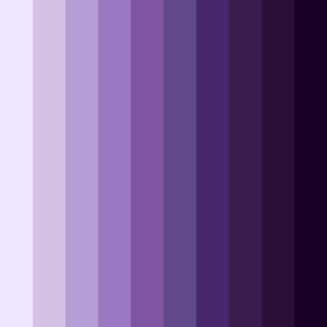 Download purple haze color palette PNG image (square)