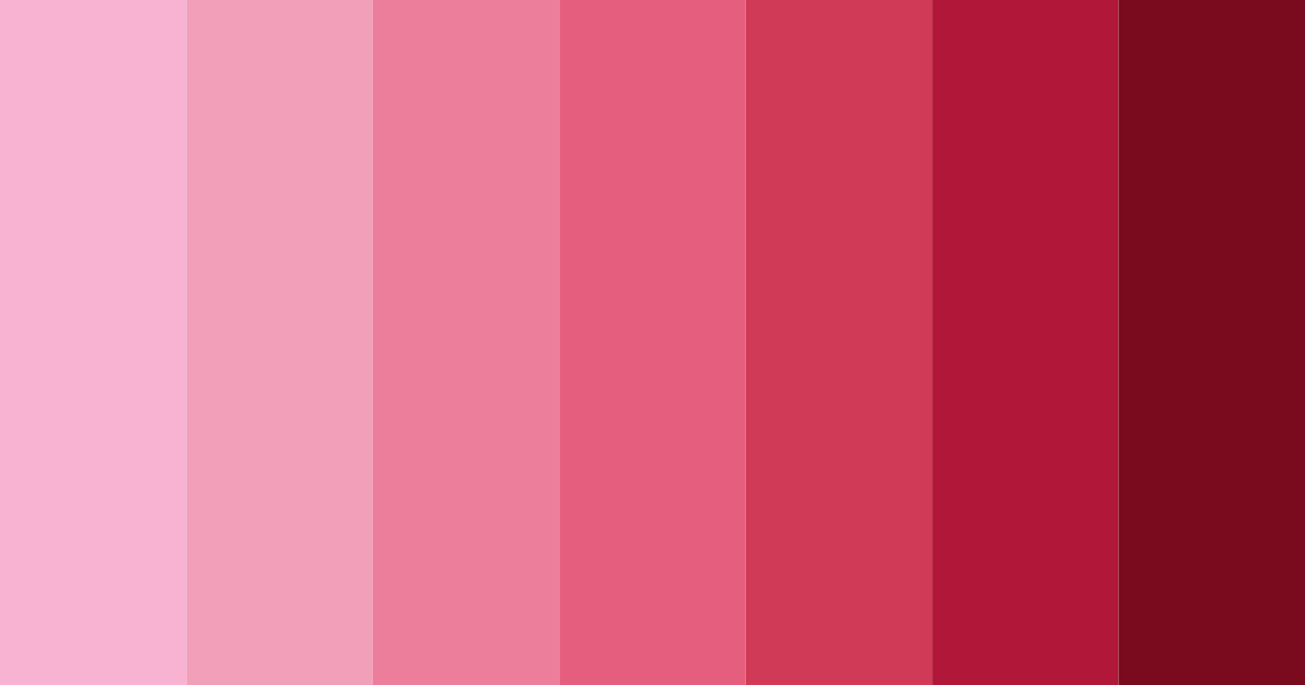 Download blushing rose garden color palette PNG image (landscape)