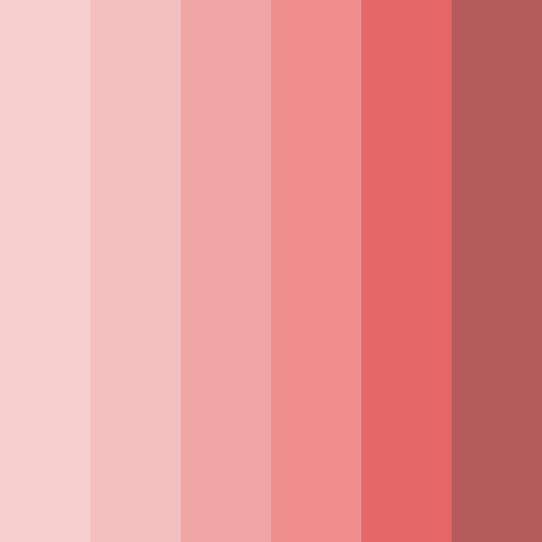 Download light red dawn color palette PNG image (square)