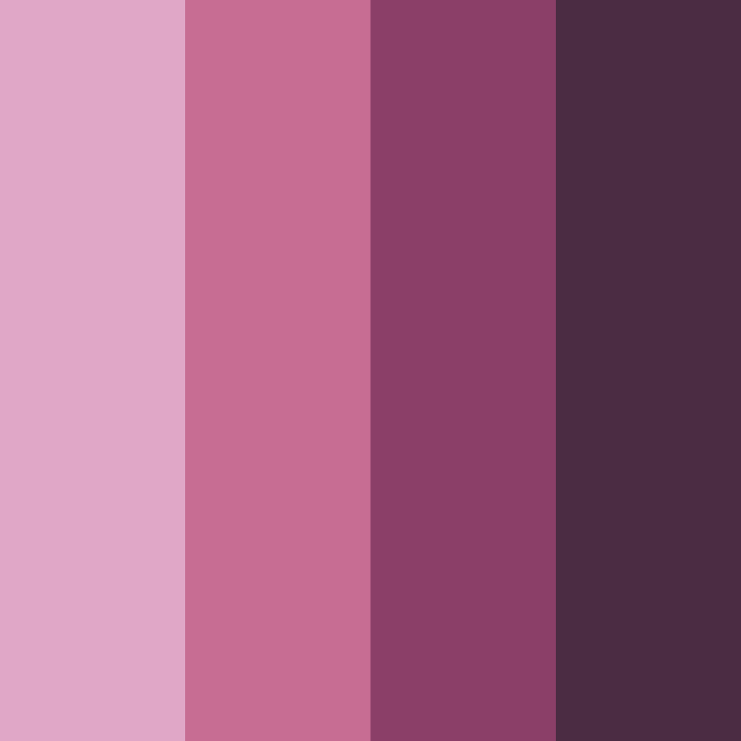 Download dusky pink color palette PNG image (square)