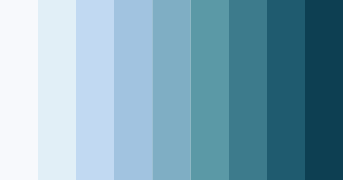 Download ocean breeze serenity color palette PNG image (landscape)