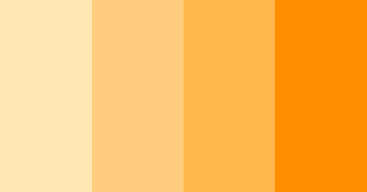 Download sunny citrus burst color palette PNG image (landscape)