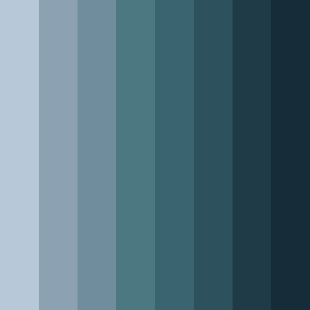 Download slate serenade color palette PNG image (square)