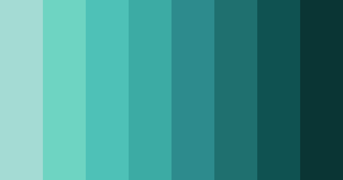 Download warm teal color palette PNG image (landscape)