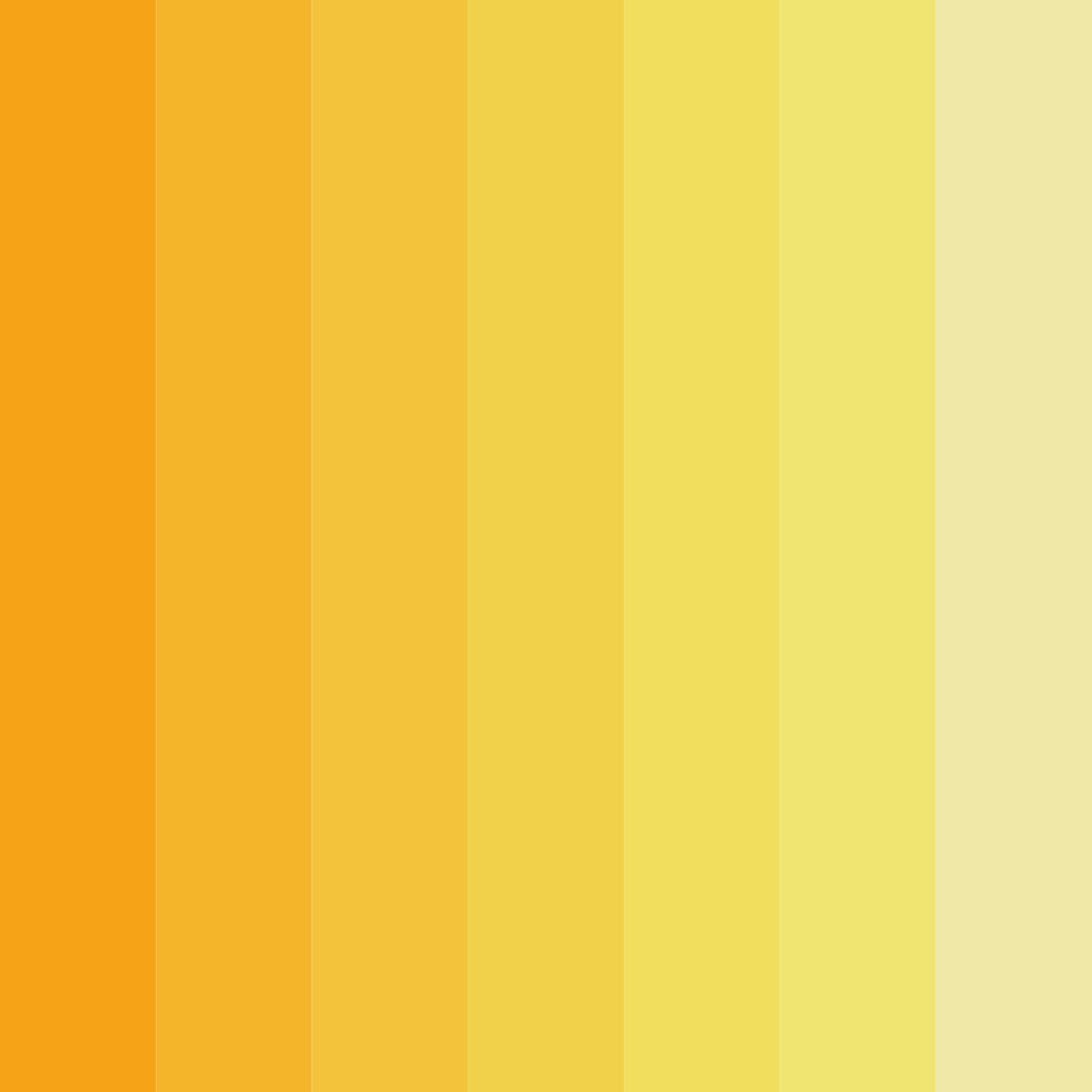 Download bright orange color palette PNG image (square)