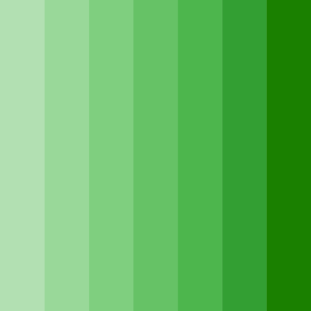 Download verdant mist color palette PNG image (square)