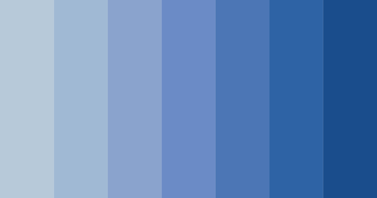 Download silver blue dream color palette PNG image (landscape)