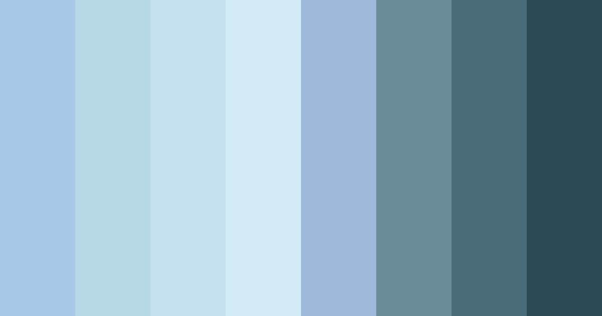 Download frosted serenity color palette PNG image (landscape)