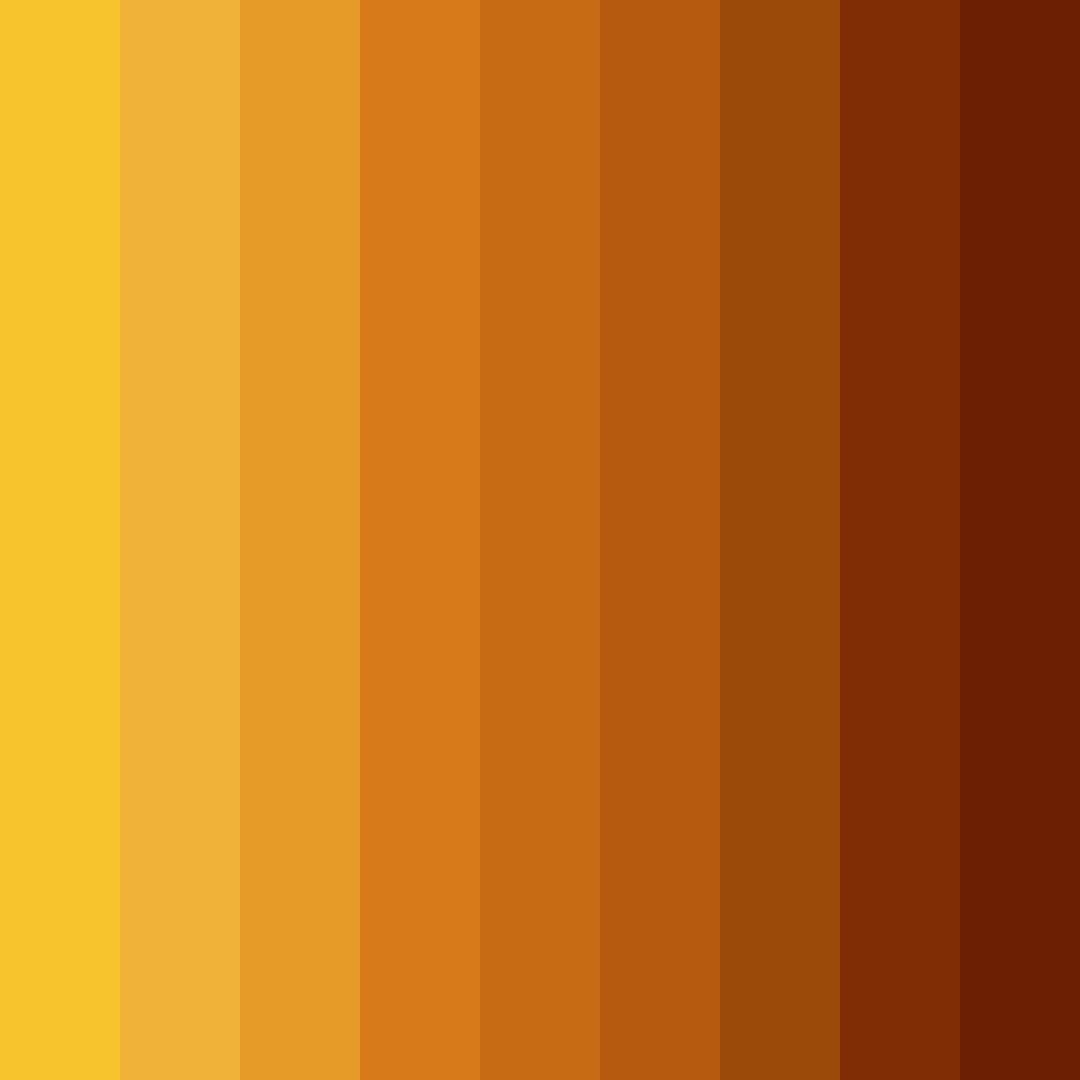 Download golden ember scratch color palette PNG image (square)