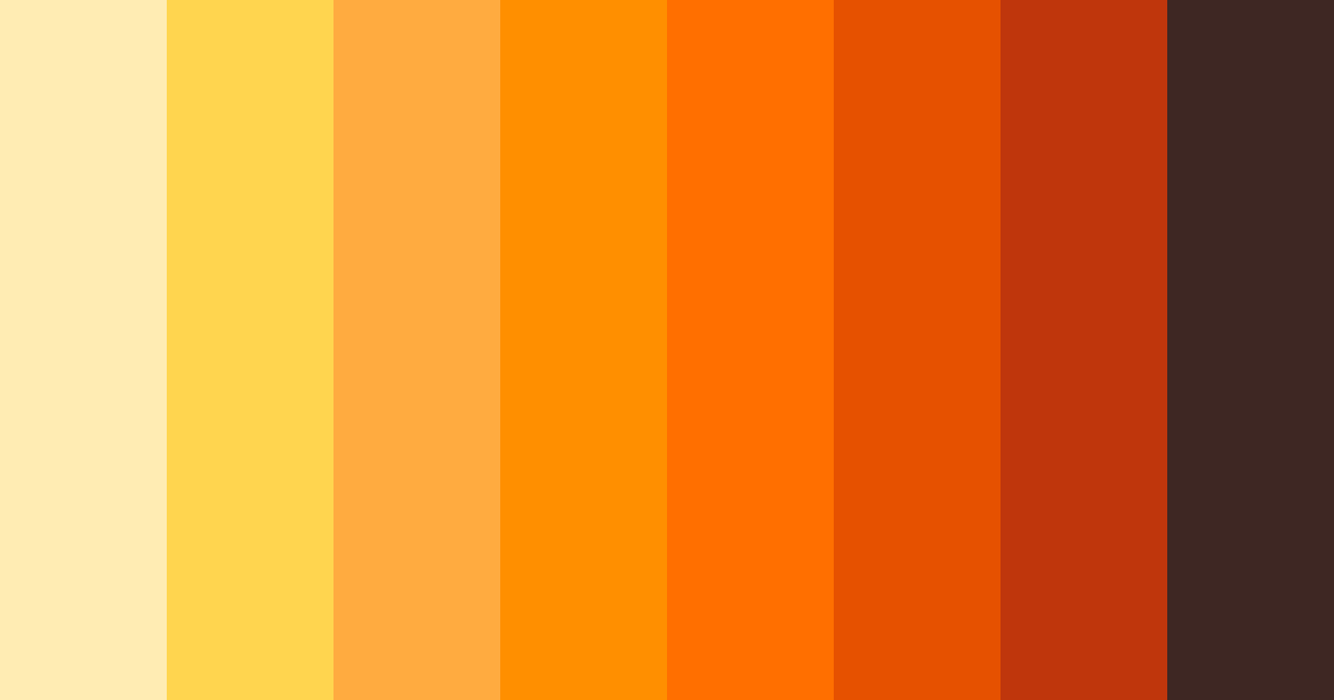 Download amber horizons color palette PNG image (landscape)