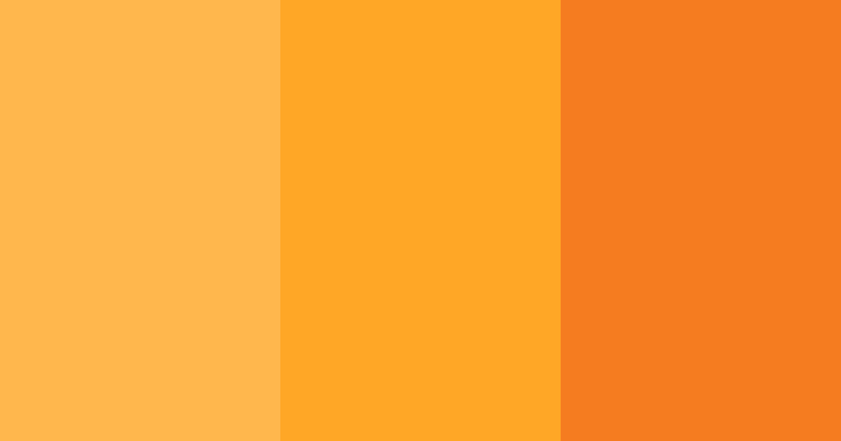 Download amber glow color palette PNG image (landscape)