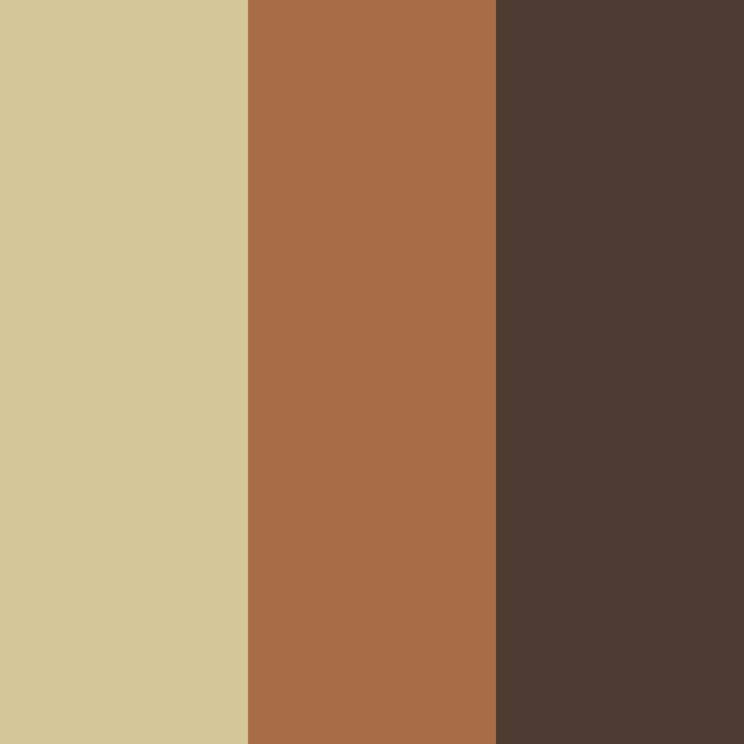 Download brown hazel color palette PNG image (square)
