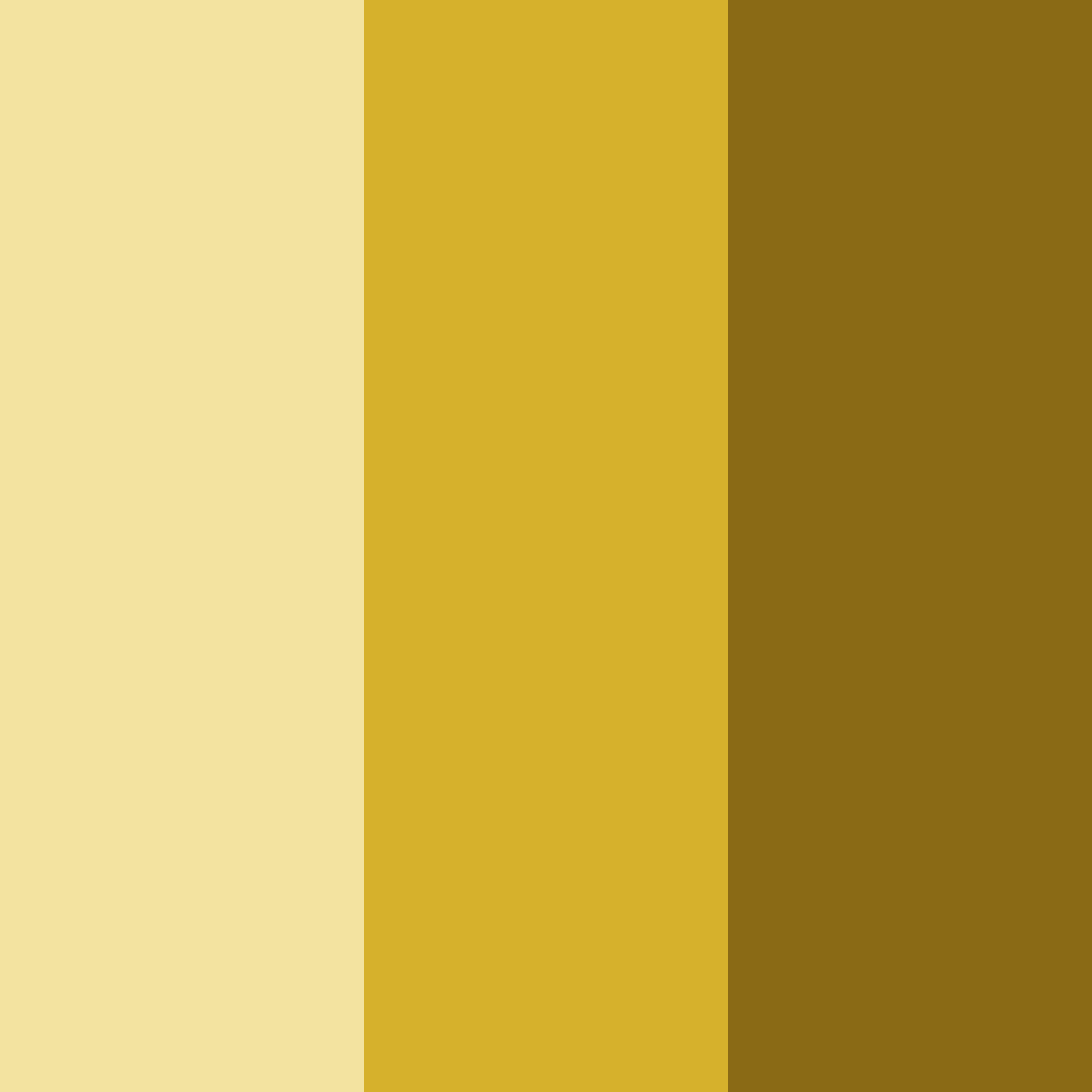 Download golden woodland color palette PNG image (square)